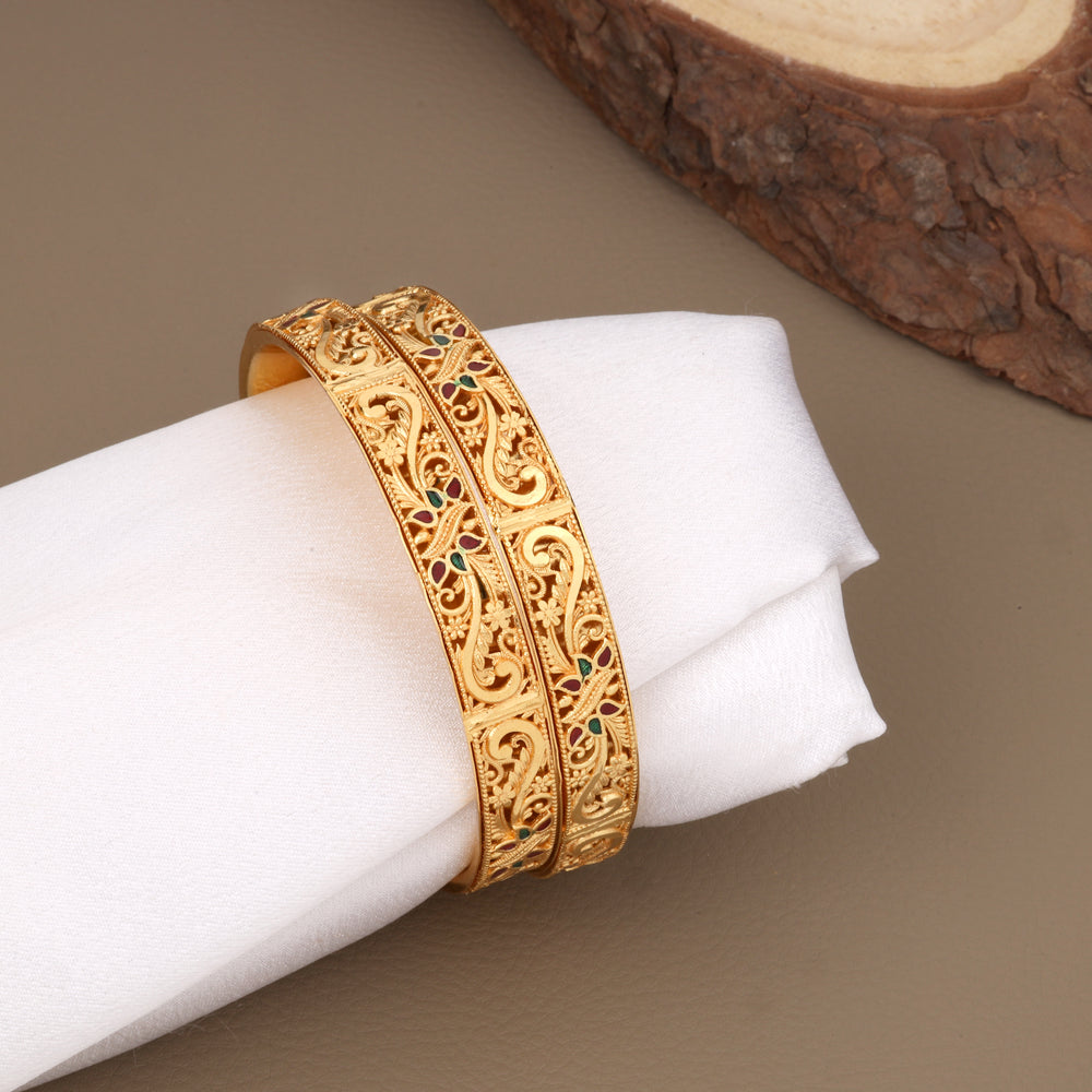 Zivara Mirror Bangles (Pair)