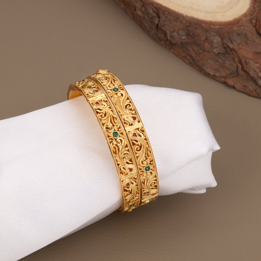 Zyra Mirror Bangles (Pair)