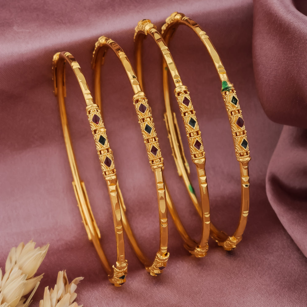 Shrijal  Bangles (Set Of 4)